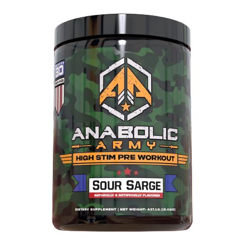 Anabolic Army Pre-Workout (Raspberry Limeade) - The Anabolic Army