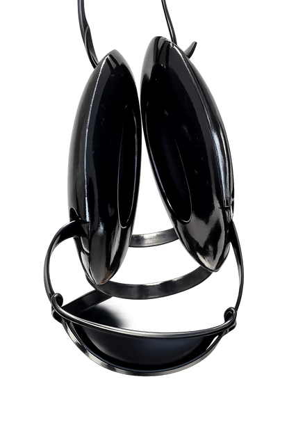 Black Vinyl Adjustable Wrestling Headgear