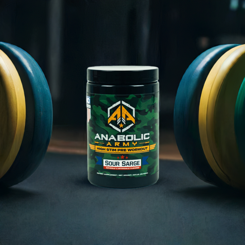 Anabolic Army Pre-Workout (Raspberry Limeade)